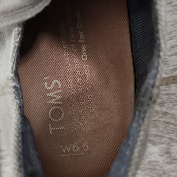 💣 5 For $20 Toms Gray Women's Sneakers - Picture 4 of 9